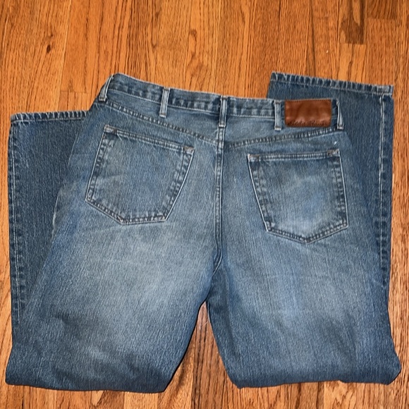 Eddie Bauer Men’s Denim Medium Wash Relaxed Fit Jeans Size 36 x 32 - Picture 5 of 6